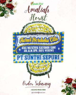 Papan Bunga Duka di Pauh Barat