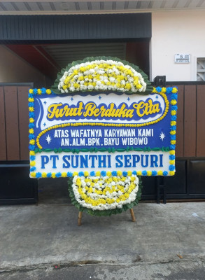 Papan Bunga Duka di Pauh Barat