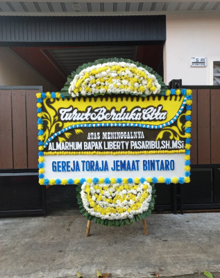 Papan Bunga Duka di Pauh Barat