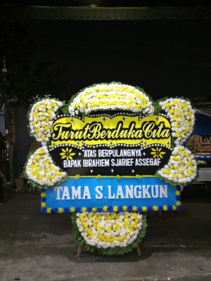 Papan Bunga Duka di Pauh Barat